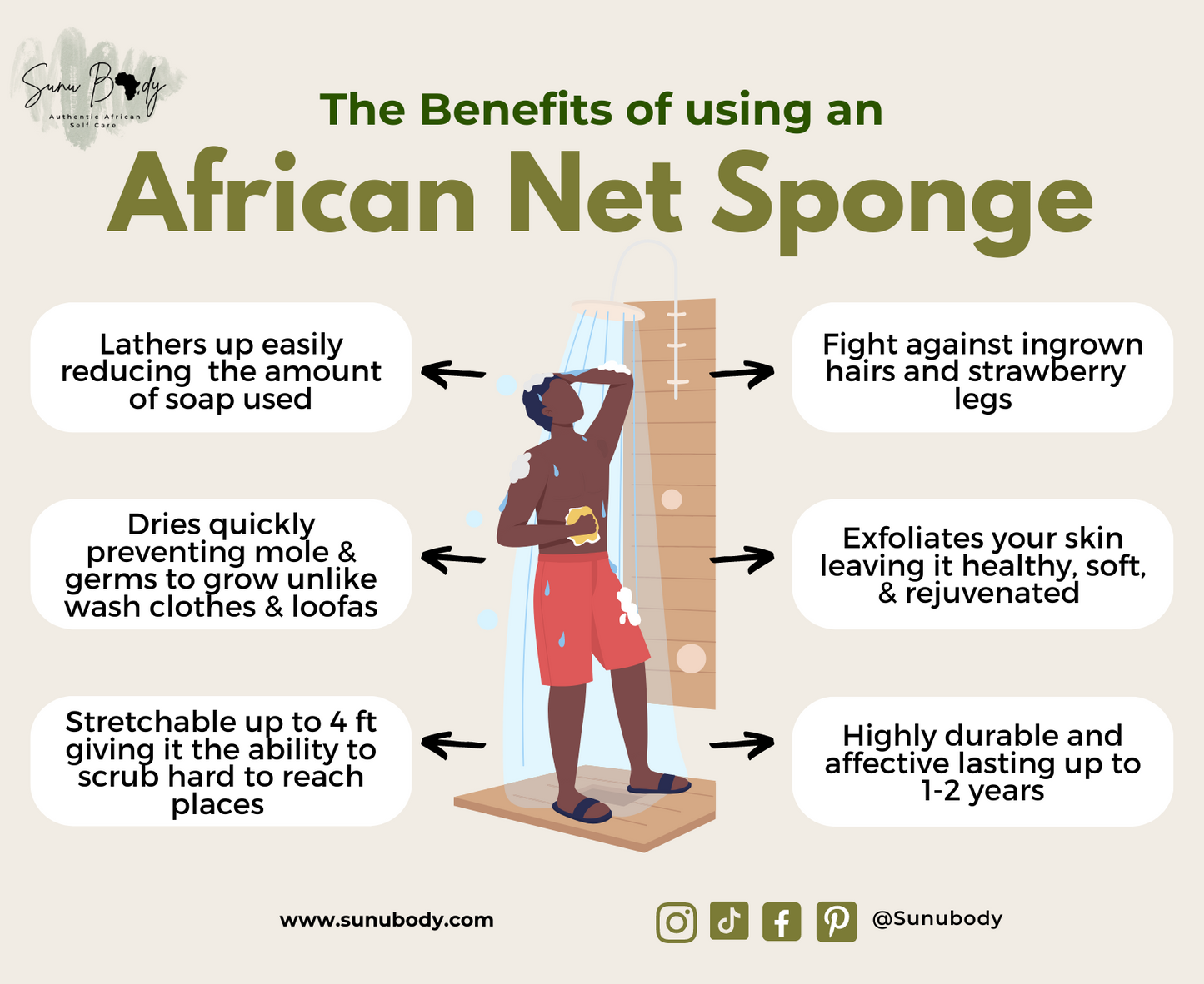 African Net Sponge (Sapo)